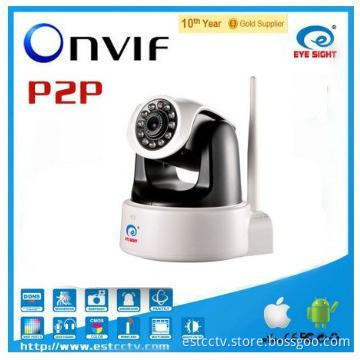 720P Webcam P2P, Pan Tilt  Wifi IP Camera with Onvif